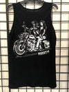 BAGGER HARLEY TATTOO Design- MENS Soft Spun Cotton Tank Top