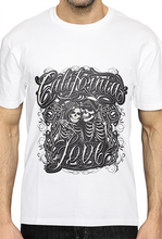 CALIFORNIA LOVE TATTOO Design- PRESHRUNK COTTON TEE