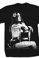 TATTOOED GIRL ON CHAIR Design - Preshrunk Cotton Tee