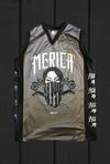 MERICA  MASKED TATTOO Design-Custom Mesh Jersey