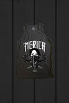 MERICA Masked Tattoo Design - Tank Top