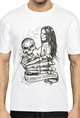 SLIPPIN INTO DARKNESS TATTOO Design -Men's Cotton Tee Shirt