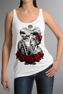 TIL DEATH TATTOO Design- WOMENS TANK TOP