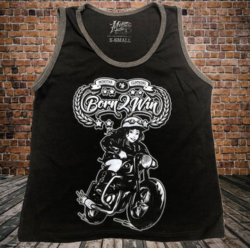 BORN 2 WIN Girls Tank Top