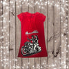 BAGGER HARLEY TATTOO Design - WOMENS LACED V-NECK TOP