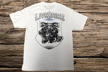 LIVE 2 RIDE TATTOO Design- PRESHRUNK COTTON TEE  