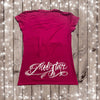 PRETTY IN INK TATTOO Design- WOMENS V-NECK TOP