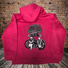 Ride With Us  Kids Zipper Hoodie