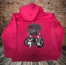 Ride With Us  Kids Zipper Hoodie