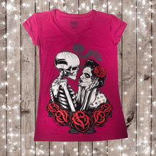 TIL DEATH TATTOO Design- WOMENS V-NECK TOP